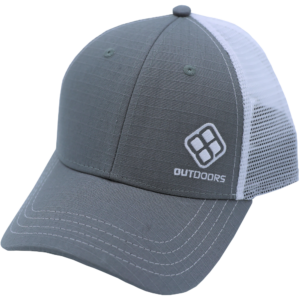 Grey & White Trucker Hat